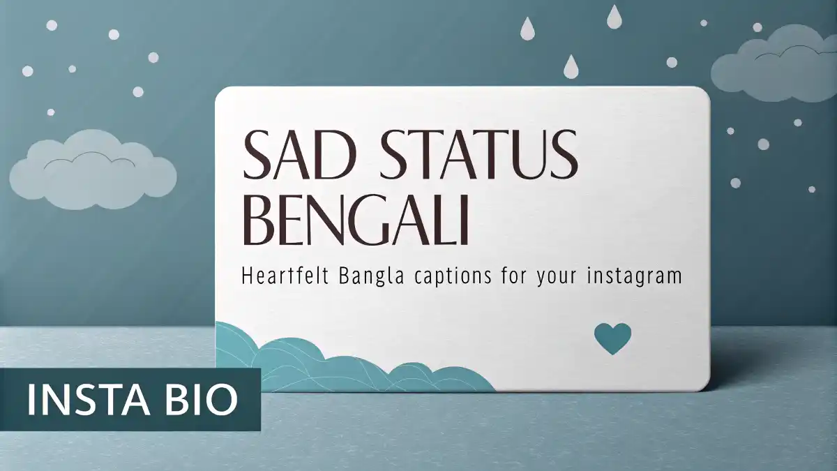Sad Status Bengali
